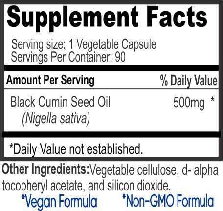 Black Seed Oil Capsules