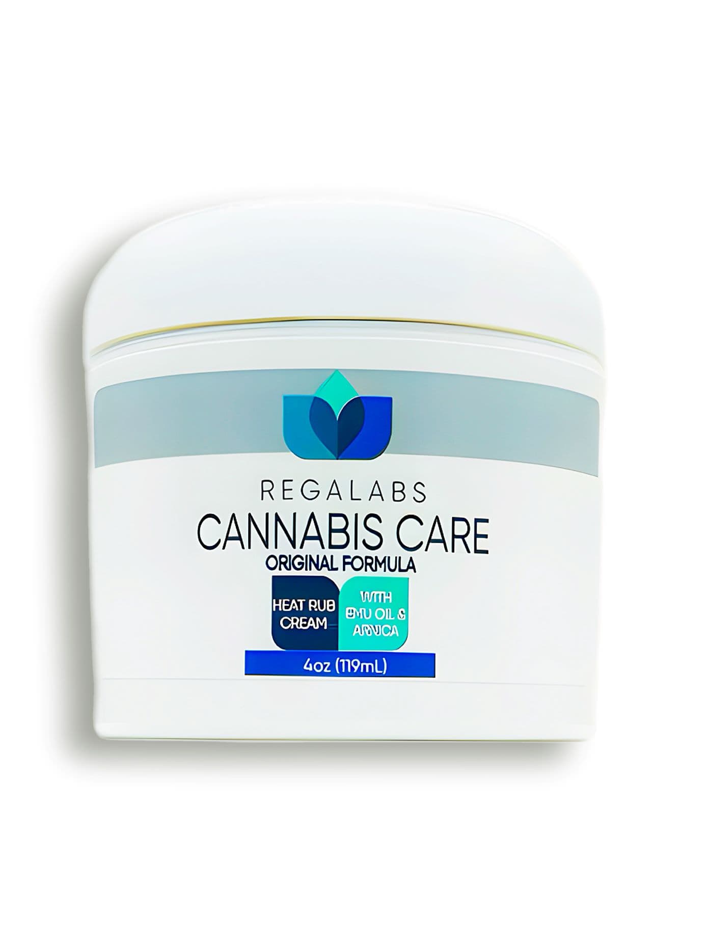 Cannabis Care Heat Rub Cream Jar