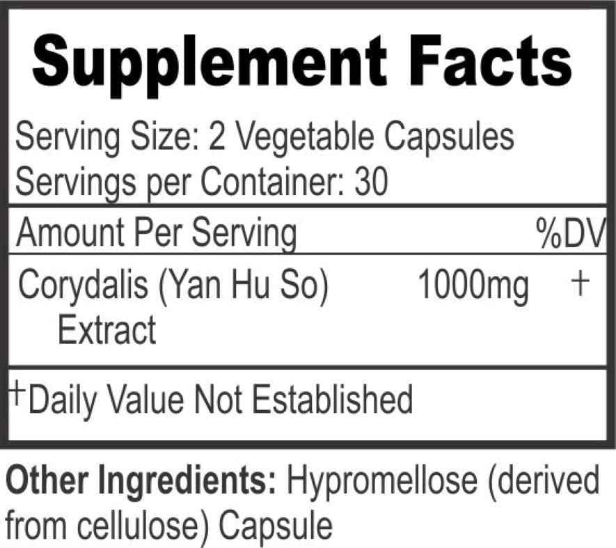 Corydalis 1000mg