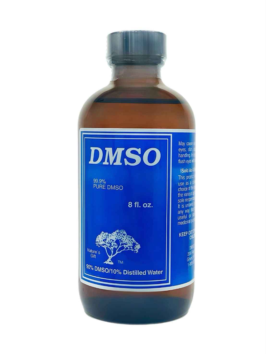 DMSO 90/10% Water -Glass Bottle