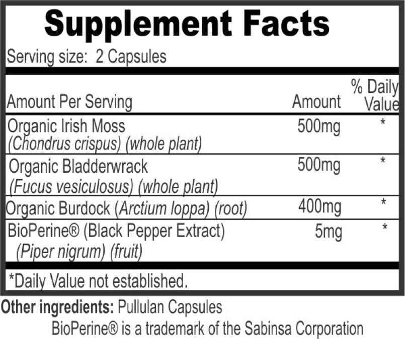 Irish Sea Moss