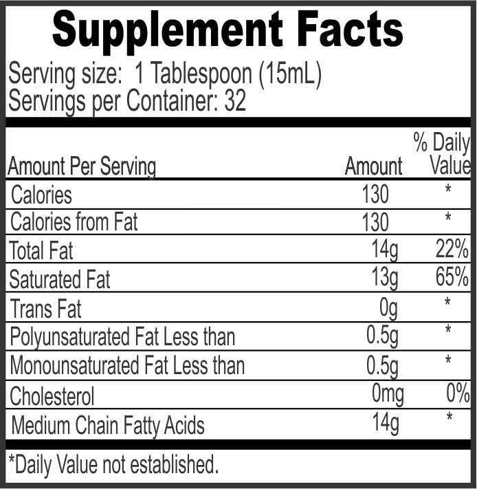 Organic MCT Oil