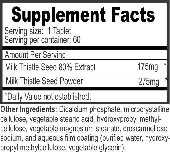 Milk Thistle 450mg