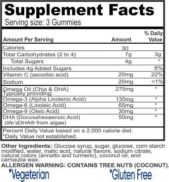 Kids Omega & DHA Gummies