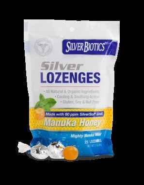 Silver Lozenges w/ Manuka Honey