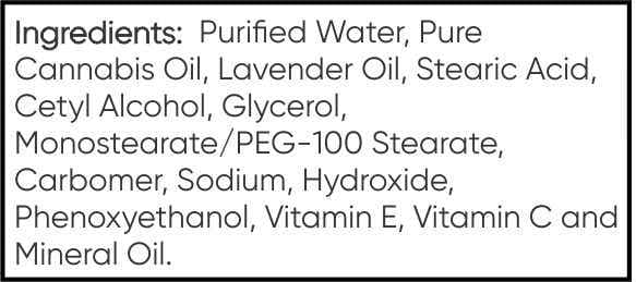 Cannabis Lotion CBD Rich