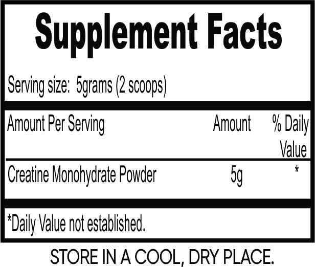 Creatine Monohydrate Powder