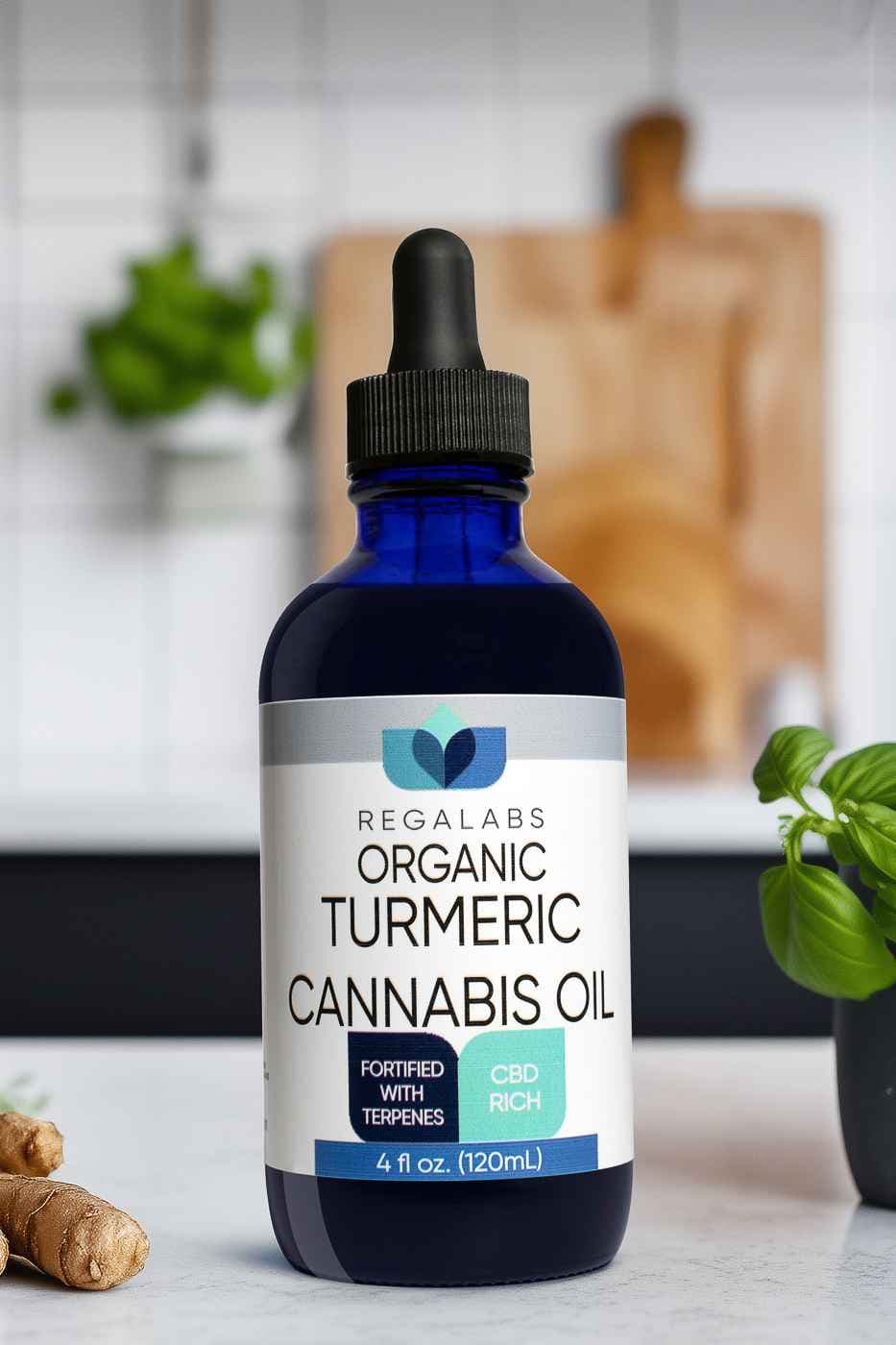 Organic Turmeric Cannabis Oil